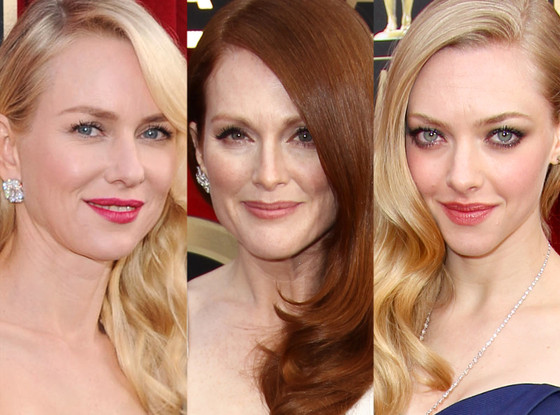 Naomi Watts, Julianne Moore, Amanda Seyfried, SAG Awards, Beauty Naomi Watts, Julianne Moore, Amanda Seyfried, SAG Awards, Beauty